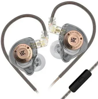 KZ Acoustics EDX Pro X (с микрофоном, серый)