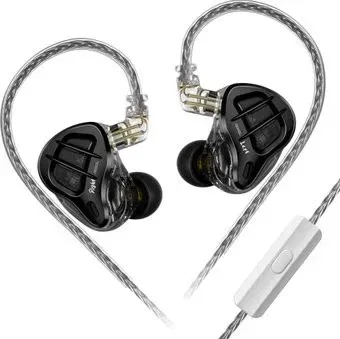 KZ Acoustics ZAR (с микрофоном, черный)