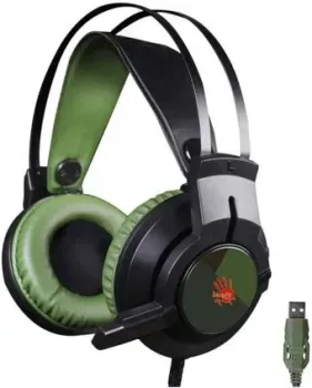 A4Tech Bloody J450 (черный/зеленый)
