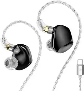 TRN VX Pro+ USB Type-C (черный, с микрофоном)