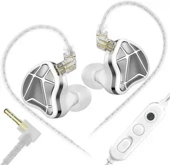KZ Acoustics Axas Gaming 3.5 мм (с микрофоном, белый)