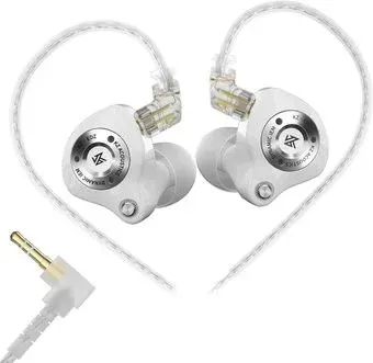 KZ Acoustics EDZ 3.5 мм (без микрофона, белый)