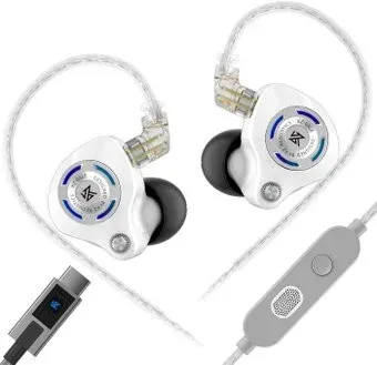 KZ Acoustics Gale USB Type-C (с микрофоном, белый)