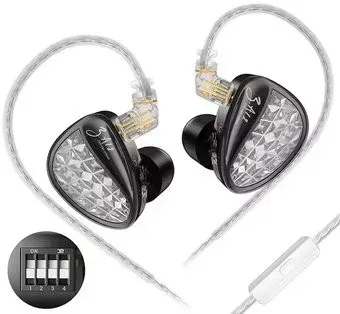 KZ Acoustics ZA12 With Switches 3.5 мм (с микрофоном)