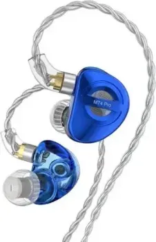 TRN MT4 Pro 3.5 мм (синий, без микрофона)