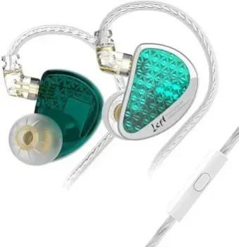KZ Acoustics AS16 Pro (с микрофоном, циан)