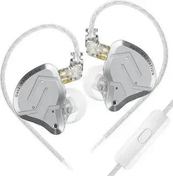 KZ Acoustics ZSN Pro 2 (с микрофоном, серебристый)