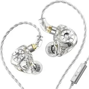 TRN ST1 Pro (прозрачный, c микрофоном)