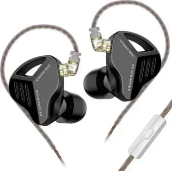 KZ Acoustics ZVX (с микрофоном, черный)