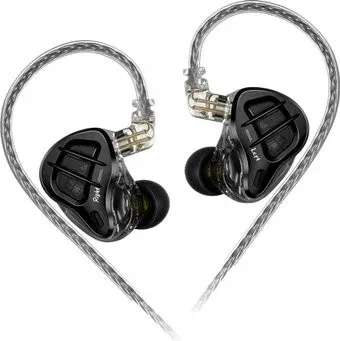 KZ Acoustics ZAR (без микрофона, черный)