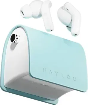 Haylou T87 Lady Bag (белый/бирюзовый, с цепочкой)