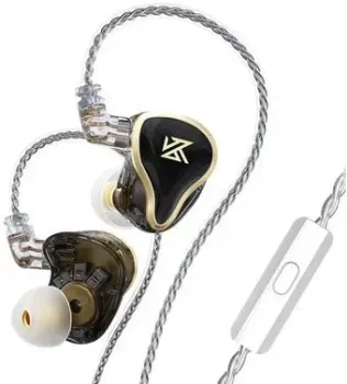KZ Acoustics ZAS (с микрофоном, черный)