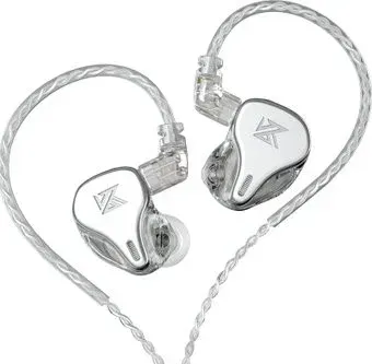 KZ Acoustics DQ6 (без микрофона, серебристый)
