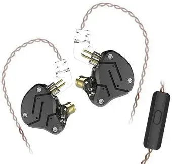 KZ Acoustics ZSN (с микрофоном, черный)