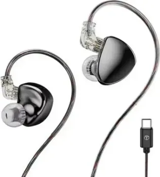 TRN MT5 USB Type-C (черный, с микрофоном)