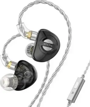 TRN MT4 Pro 3.5 мм (черный, с микрофоном)