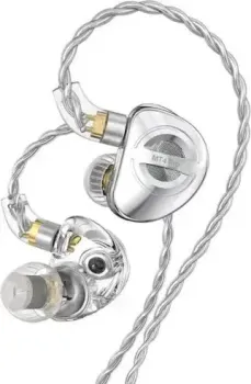 TRN MT4 Pro 3.5 мм (серебристый, без микрофона)