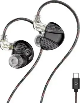 TRN V10 Pro USB Type-C (черный, с микрофоном)