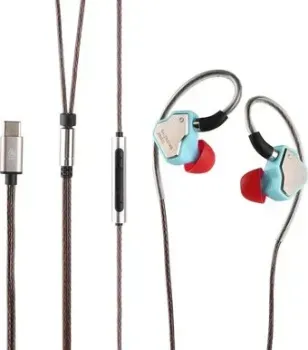7Hz Salnotes Zero USB-Type C (с микрофоном, голубой)