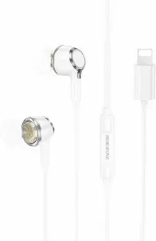 Borofone BM90 USB Lightning (белый)