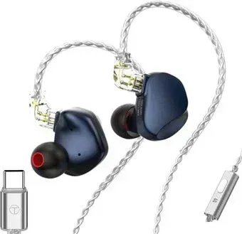 TRN VX Pro USB Type-C (темно-синий, с микрофоном)