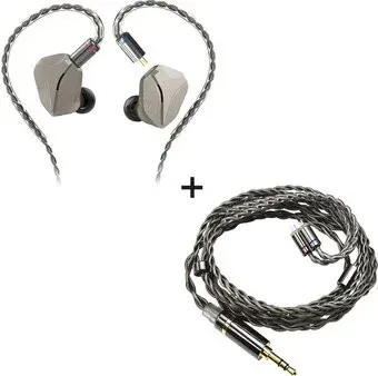 Hidizs MP145 (титановый, черный кабель 3.5 мм)