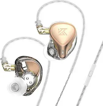 KZ Acoustics ZEX Pro (с микрофоном, золотистый)