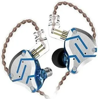 KZ Acoustics ZS10 Pro (без микрофона, блики синего)