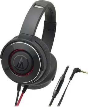 Audio-Technica ATH-WS550iS (черный/красный)