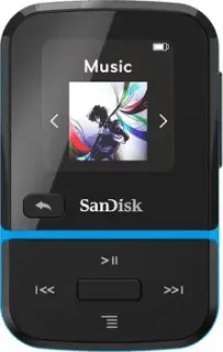 SanDisk Clip Sport Go (32GB, черный/синий)