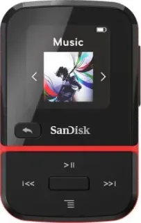 SanDisk Clip Sport Go (16GB, черный/красный)