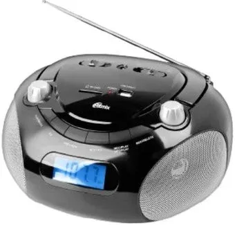 Ritmix RBB-030BT (черный/серебристый)