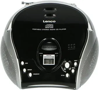 Lenco SCD-24 (черный/серебристый)