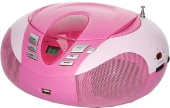 Lenco SCD-37 USB (розовый)