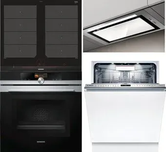 Siemens HM676G0S1 + EX675LXC1E + Bosch SMV8YCX03E + Elica Hidden 2.0 IXGL/A/60
