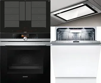 Siemens HS636GDS2 + EX801LYC1E + Bosch SMV8YCX03E + Elica Hidden 2.0 IXGL/A/90