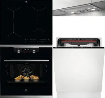 Electrolux KODDP77X + EIT61443B + AEG FSB52917Z + Elica ELIBLOC HT GR A/60