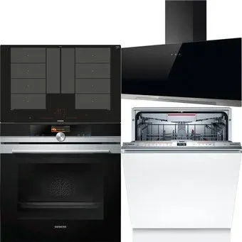 Siemens HB676G0S1 + EX801LYC1E + Bosch SMV6ECX51E + Elica Aplomb-RS BL/A/90