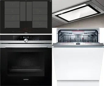 Bosch HB672GBS1 + EX801LYC1E + SMV6ECX51E + Elica Hidden 2.0 IXGL/A/90