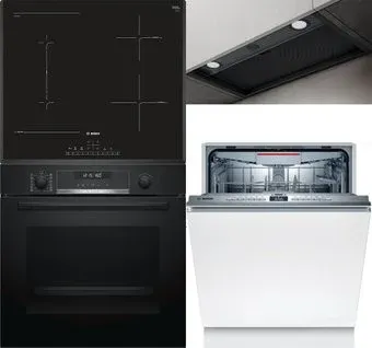 Bosch HBA578BB0 + PVS651FB5E + SMV4HVX31E + Elica Boxin LX/BL MAT/A/60