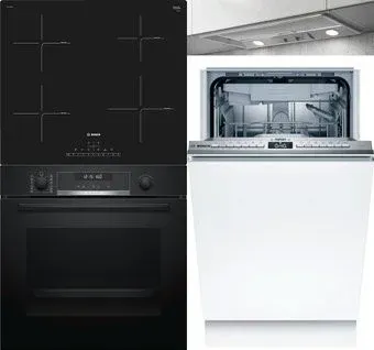 Bosch HBA578BB0 + PUE611FB1E + SPV4EMX16E + Elica ELIBLOC HT GR A/60