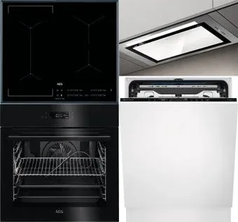 AEG BPE742380B + IKE64441FB + Electrolux KECB8300L + Elica Hidden 2.0 IXGL/A/60