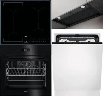AEG BSE772380B + IKE64441FB + Electrolux KECB8300L + Elica Boxin LX/BL MAT/A/60