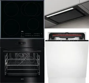 AEG BSE772380B + IKB64410FB + FSB52917Z + Elica Lane BL MAT/A/52