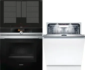 Siemens HM676G0S1 + EX801LYC1E + Bosch SMV8YCX03E