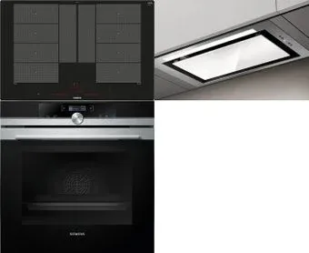 Siemens HB672GBS1 + EX801LYC1E + Elica Hidden 2.0 IXGL/A/90