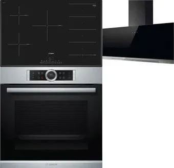 Bosch HBG655BS1 + PXV851FC1E + Elica Aplomb-RS BL/A/90