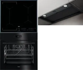 AEG BSE772380B + IKE64441FB + Elica Boxin LX/BL MAT/A/60