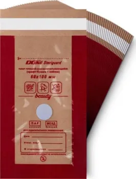 DGM Steriguard МедиТрейд 60x100мм (100 шт, красно-бежевый)