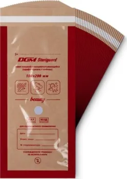 DGM Steriguard МедиТрейд 100x200мм (100 шт, красно-бежевый)